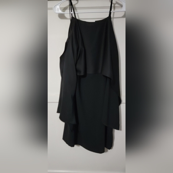 Nwt Trina Turk Mini Black Dress Size 4 - Picture 1 of 7